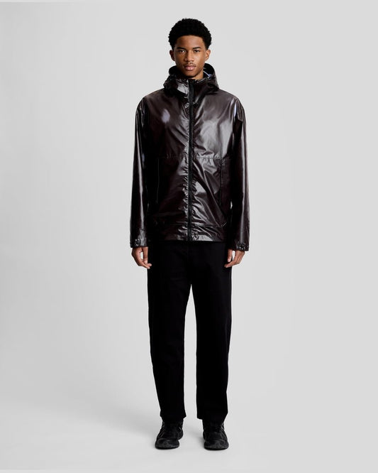 Heat Reactive Shell Jacket Dark Navy Bubble Blue