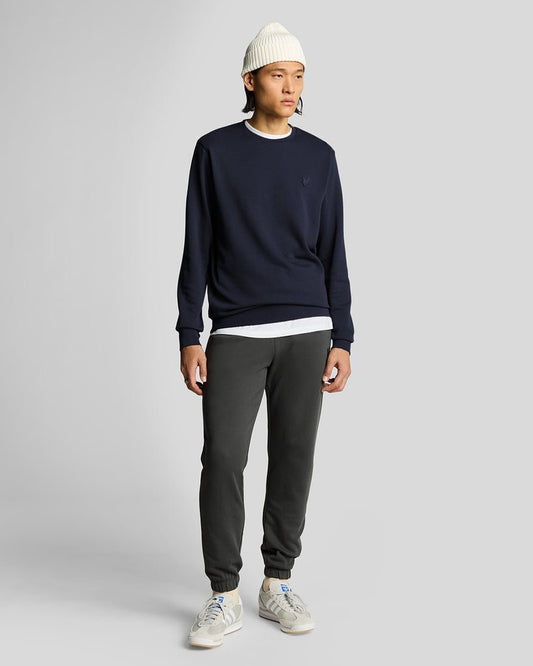 Superfine Cotton Crew Neck Sweatshirt