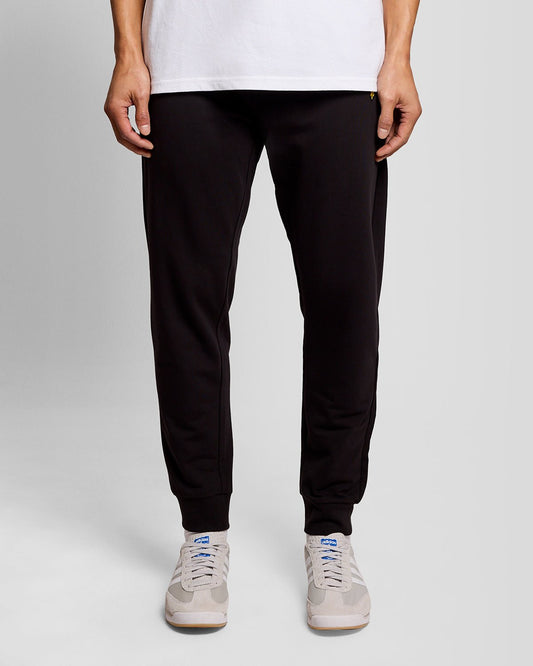 Lightweight Lounge Joggers Jet Black