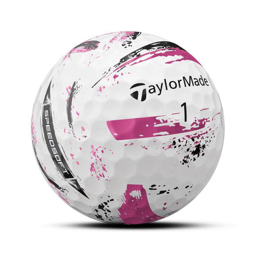 2024 SpeedSoft Ink Pink Golf Balls (1 Dozen)