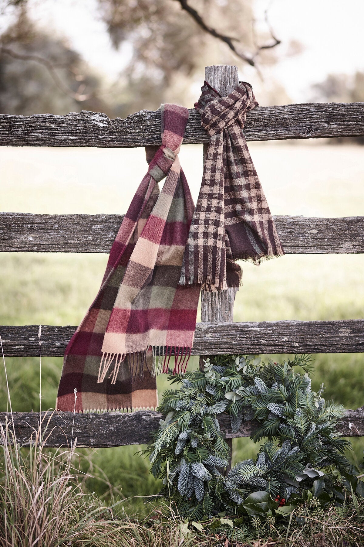 Sciarpa Tattersall Grande