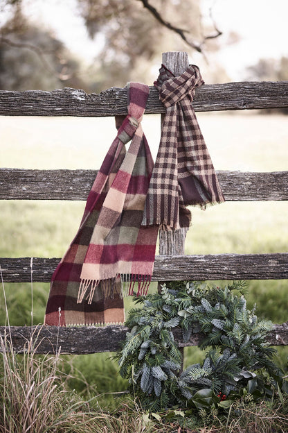 Sciarpa Tattersall Grande