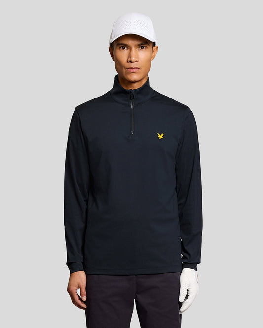 Golf Performance 1/4 Zip Midlayer Dark Navy